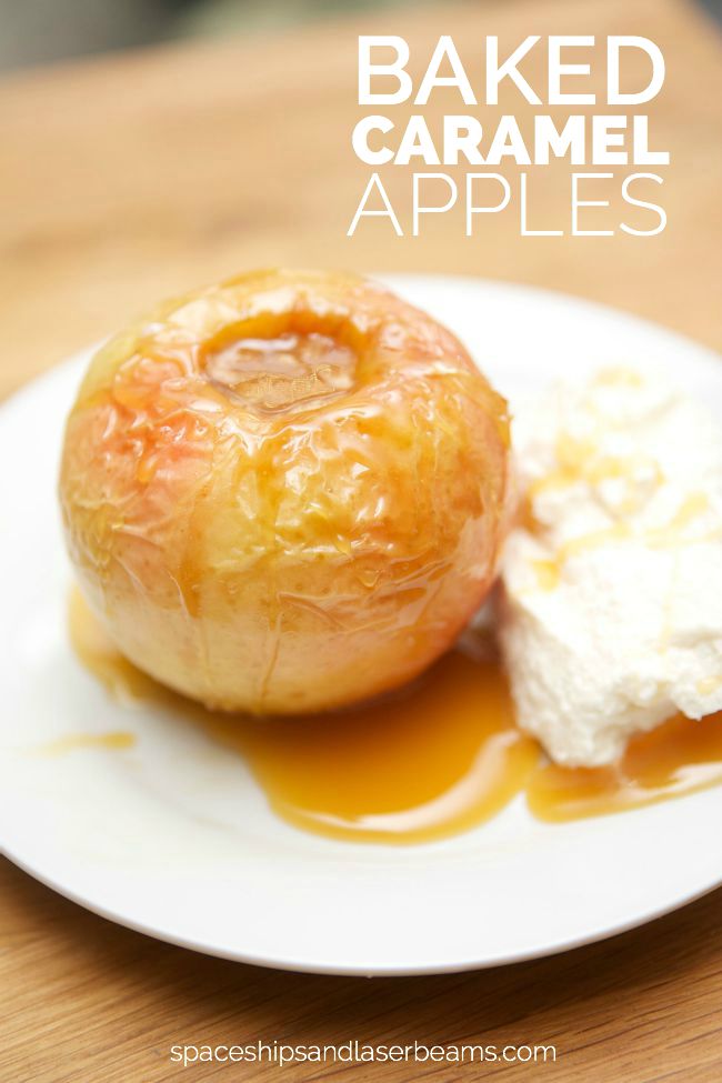 Baked Caramel Apples - 20 Delicious Apple Dessert Recipes