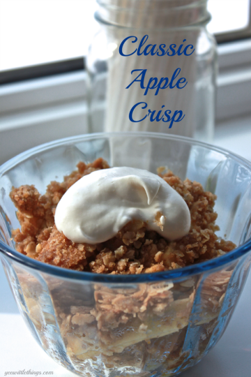 Classic Apple Crisp - 20 Delectable Apple Dessert Recipes 