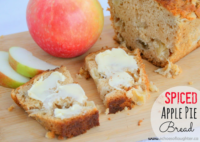 Spiced Apple Pie Bread - 20 Delectable Apple Dessert Recipes