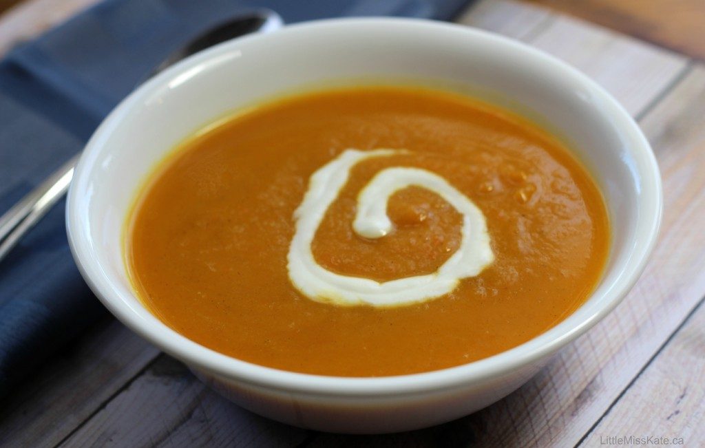 Butternut Squash Apple Soup 