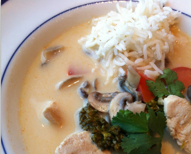 Thai Coconut Soup with Chicken