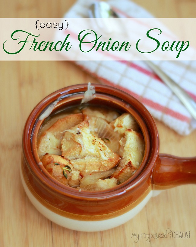 Easy French Onion Soup Recipe
