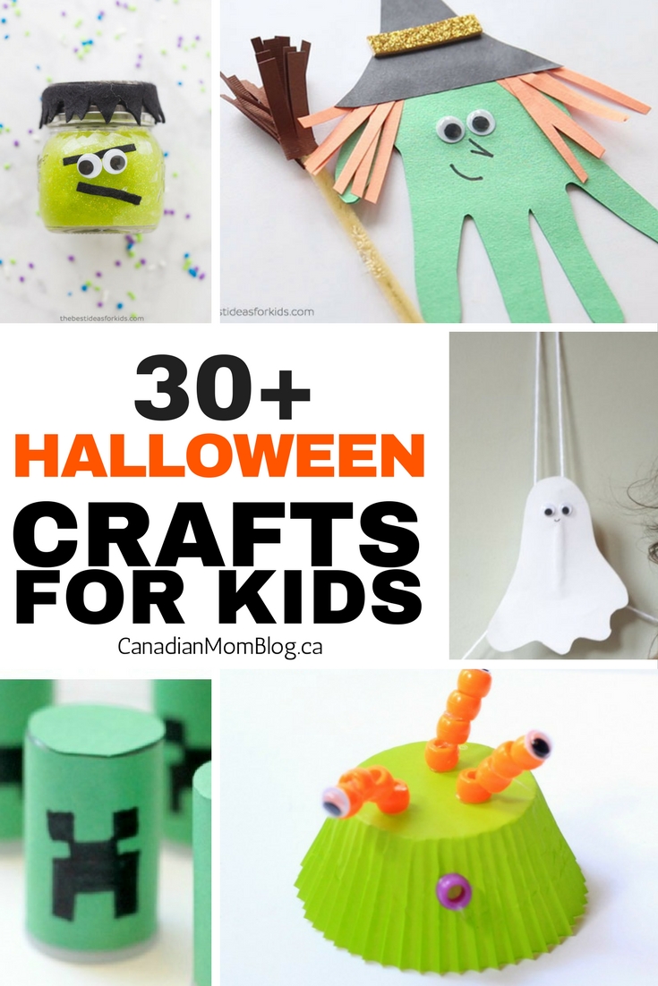Over 30 Halloween Crafts for Kids